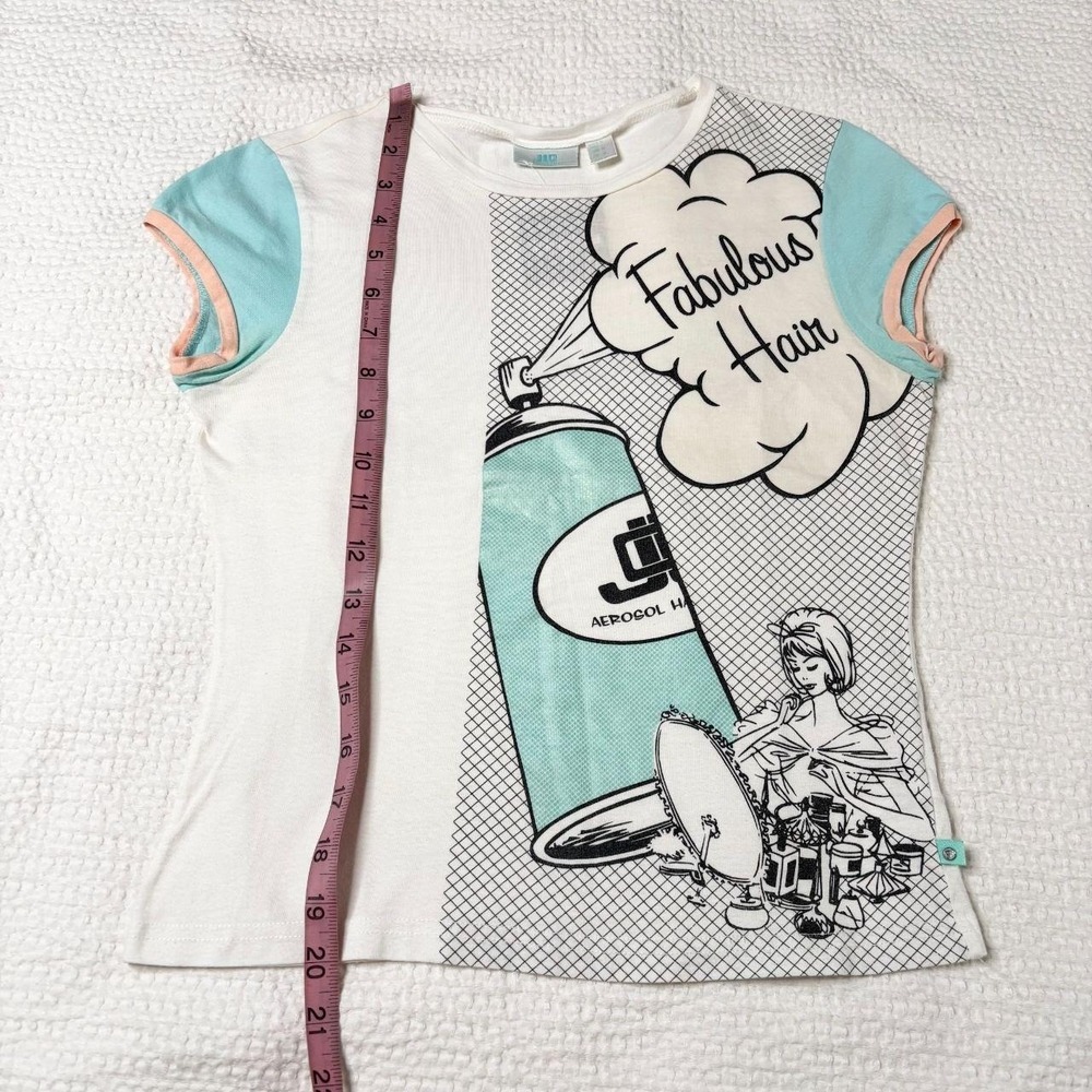 JLO "fabulous hair" graphic baby tee - Picture 5 of 5